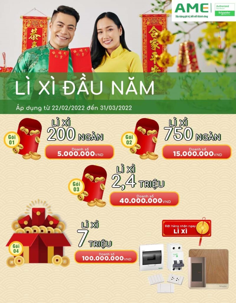 AME Group lì xì đầu năm