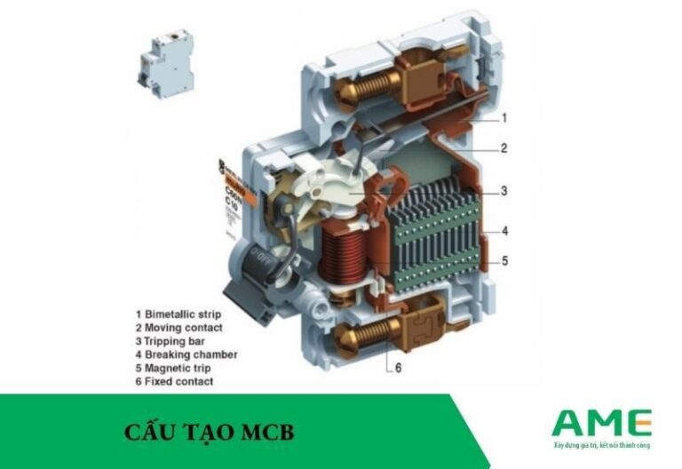 MCB là gì? Cấu tạo, phân loại, nguyên lý hoạt động trong thực tế