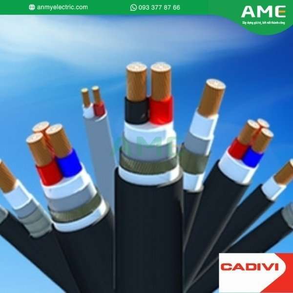Cáp điện lực hạ thế CXV-3x1,5 0,6//1kV - 0,6/1kV, TCVN 5935-1 (3 lõi, ruột đồng, cách điện XLPE, vỏ PVC)