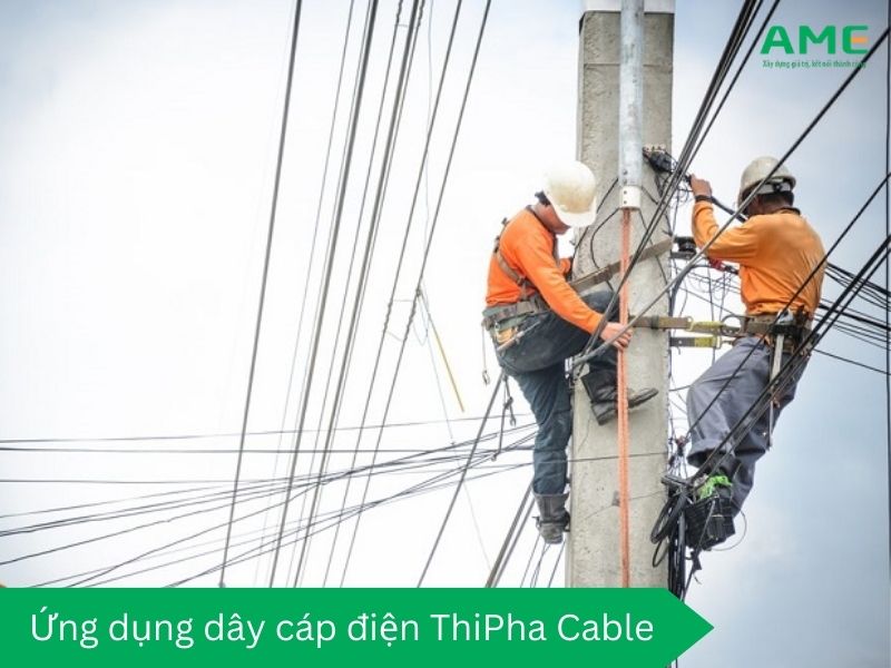 Ứng dụng thipha cable