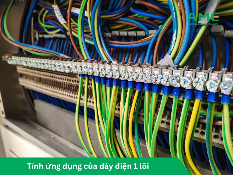 Ứng dụng của dây điện 1 lõi