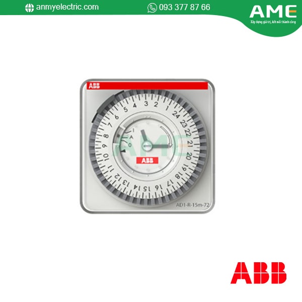 Công tắc hẹn giờ ABB AD1-R-15m-72 chính hãng