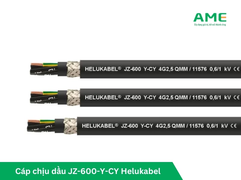 Cáp chịu dầu JZ-600-Y-CY Helukabel