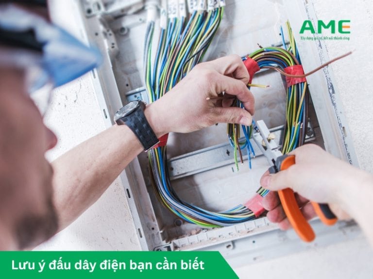 Lưu ý khi đấu dây điện bạn cần biết