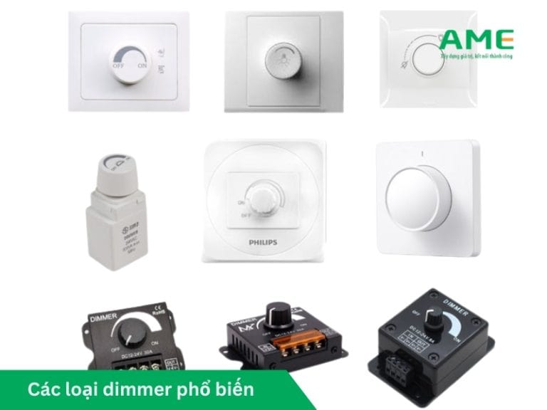 Các loại Dimmer phổ biến