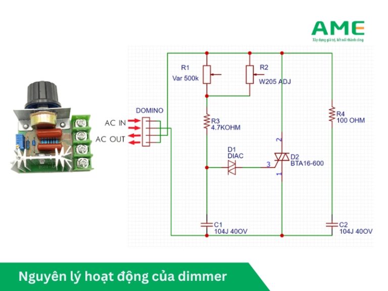 Nguyên lý hoạt động của Dimmer