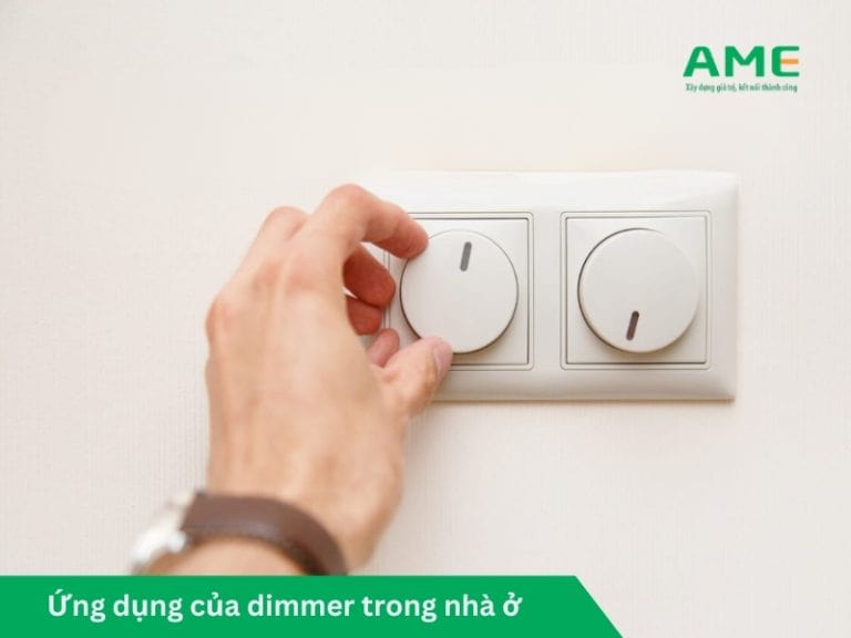 Ứng dụng của Dimmer trong nhà ở