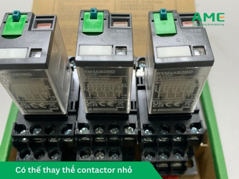 Có thể thay thế contactor nhỏ