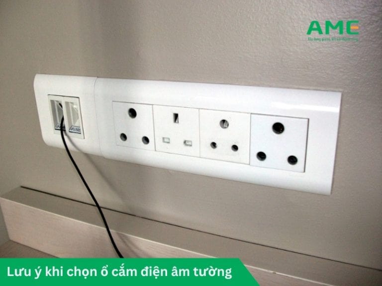 Những lưu ý khi chọn ổ cắm điện âm tường hiệu quả