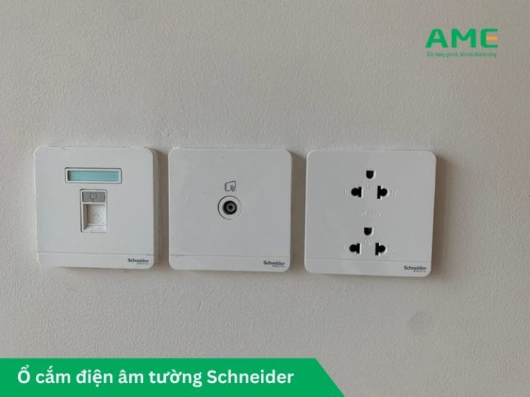 Ổ cắm điện âm tường Schneider