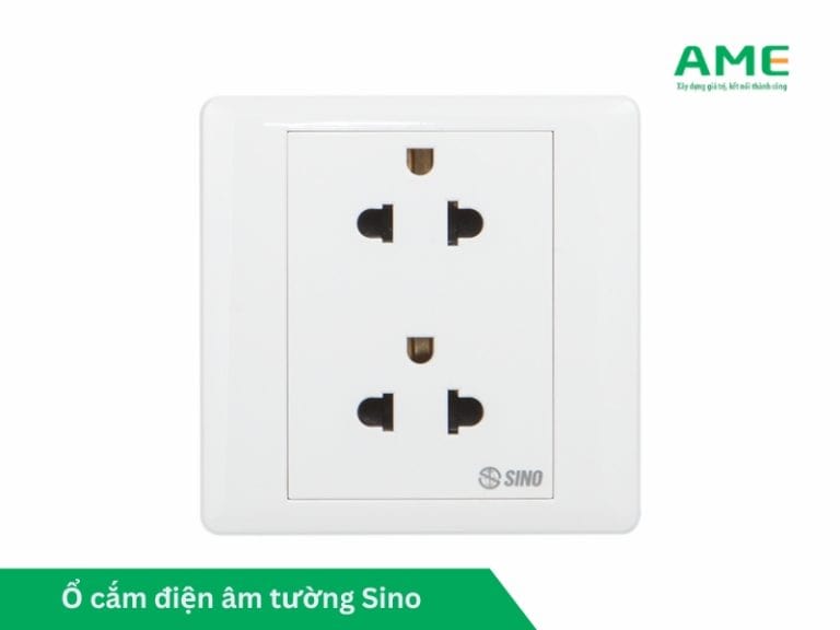 Ổ cắm điện âm tường Sino