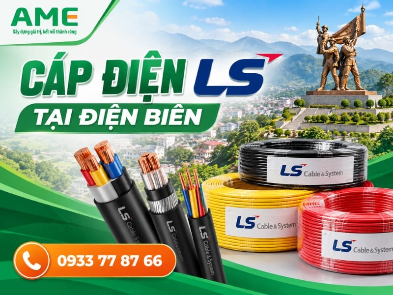 Đại lý cáp điện LS tại Điện Biên chính hãng, uy tín, giá tốt 2026