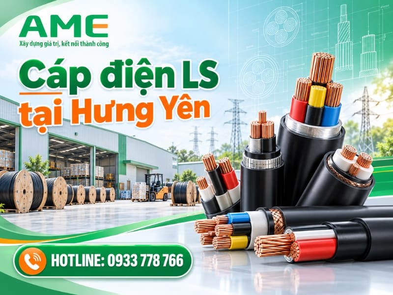 Đại lý cáp điện LS tại Hưng Yên chính hãng, giá tốt 2026