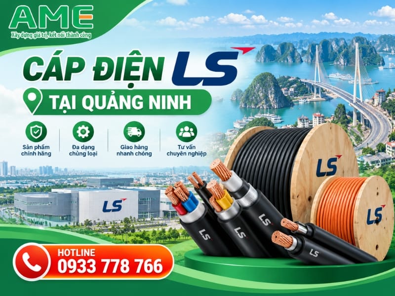 Đại lý cáp điện LS tại Quảng Ninh chính hãng, giá tốt 2026 Đại lý cáp điện LS tại Quảng Ninh chính hãng, giá tốt 2026
