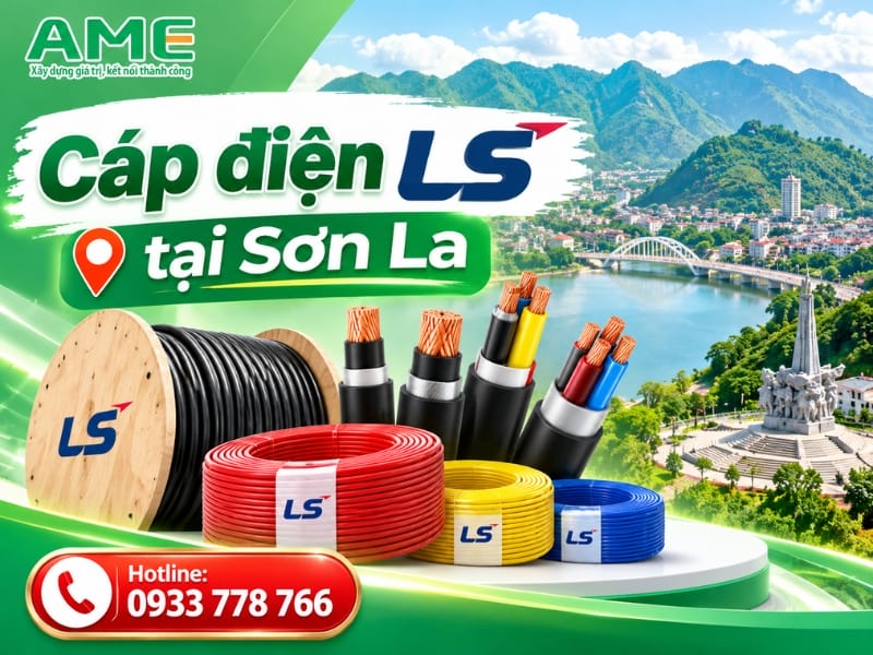 Đại lý cáp điện LS tại Sơn La chính hãng, giá tốt 2026